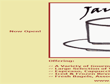 Tablet Screenshot of javacravecaffe.com